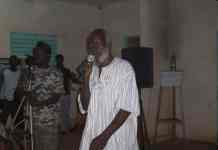 Témoignage du capitaine Boukari Kaboré du “le Lion” sur l’Avènement du 15 octobre 1987 (audio) Le ion témoigne à Sankara Revival (photo Souleymane Yameogo)