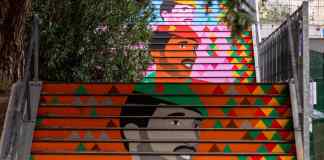 Inauguration d’une fresque de Thomas Sankara à Montpellier